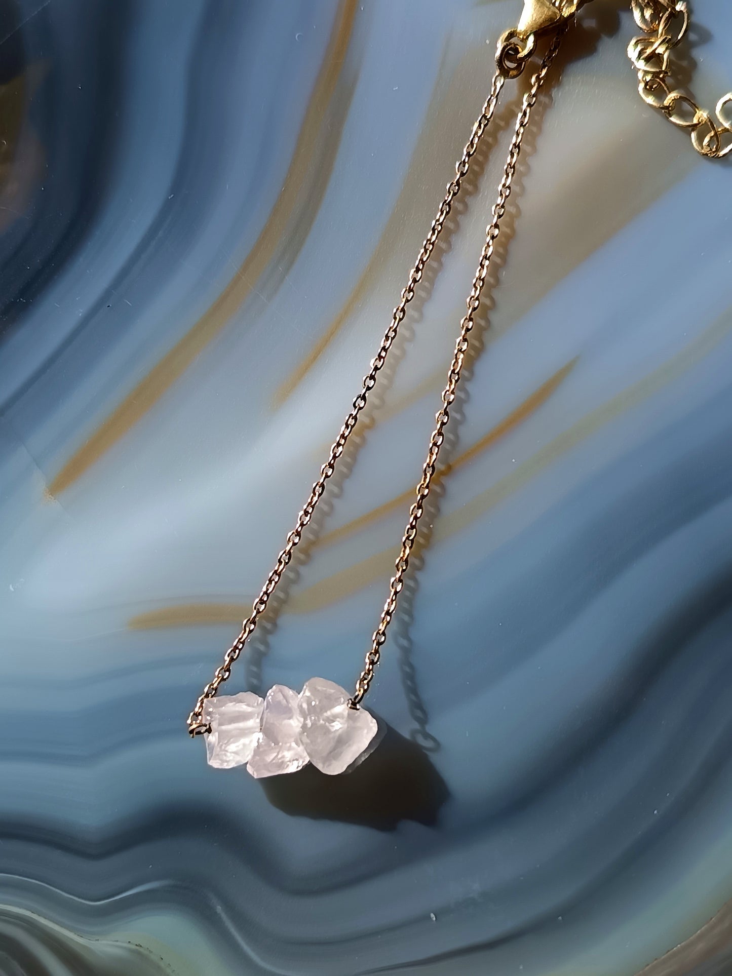 BRACELET QUARTZ ROSE